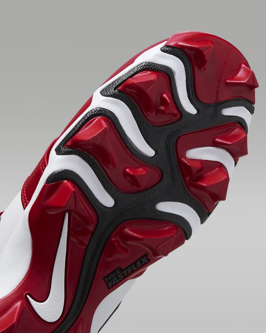 Jordan 1 Low Little Big Kids Cleats. Nike